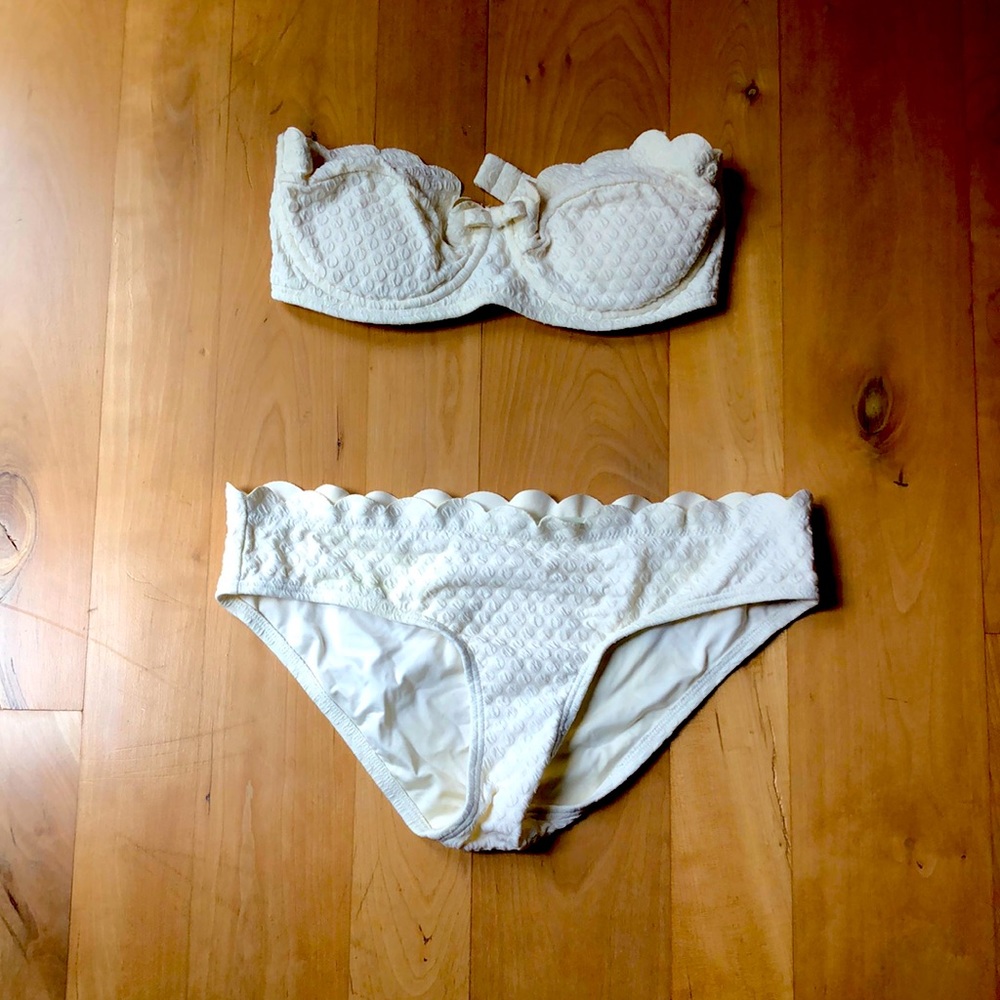 Kate Spade Bandeau Bikini size M